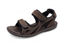 Men Sandals SKA-19 Brown Nubuck (Oiled)